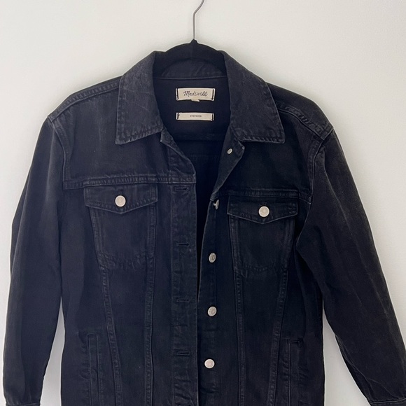 Black Denim Jacket 🫖